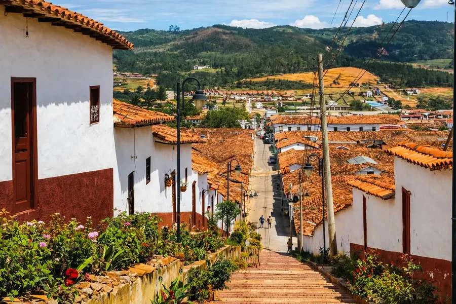 Casco colonial de Zapatoca
